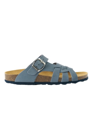 Sandalias de nobuk - Azul
