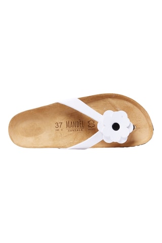 Chanclas con brillo - Blanco