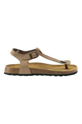 Sandalias de nobuk - Marrón