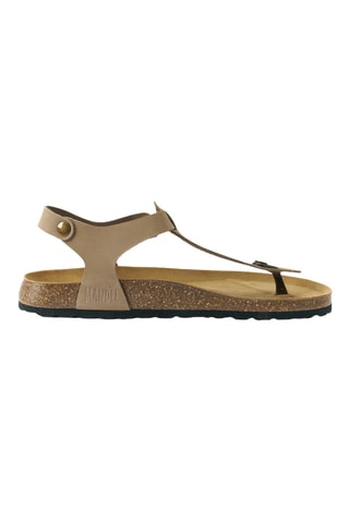 Sandalias de nobuk - Marrón