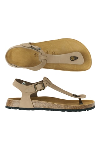 Sandalias de nobuk - Marrón