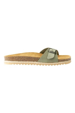 Sandalias de nobuk - Verde
