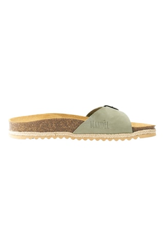 Sandalias de nobuk - Verde