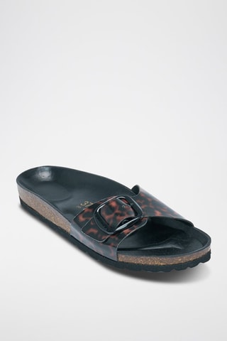 Sandalias Agata - Negro y marrón