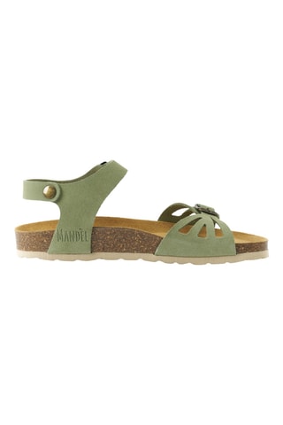 Sandalias de nobuk - Verde