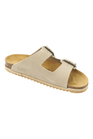 Sandalias de nobuk - Beige