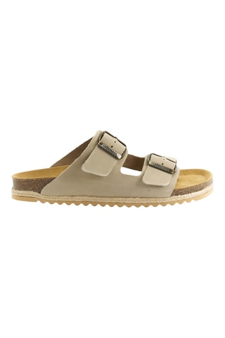 Sandalias de nobuk - Beige