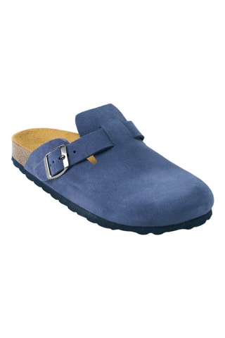 Zuecos de nobuk - Gris