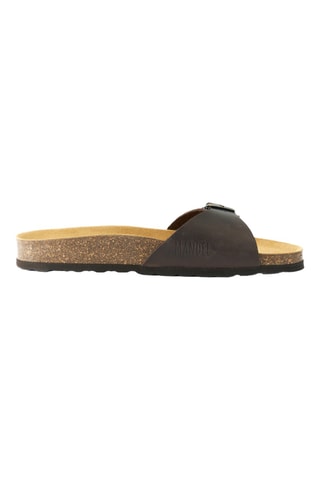 Sandalias de piel - Marrón oscuro