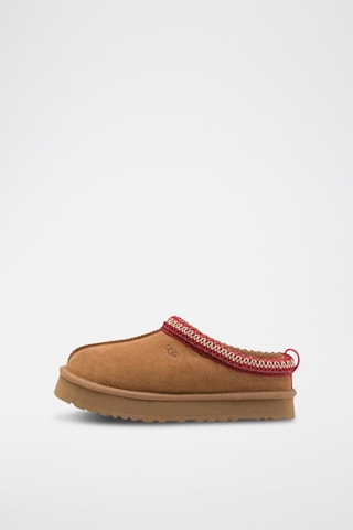 Chaussons plateformes en nubuck K-Tazz - Noisette