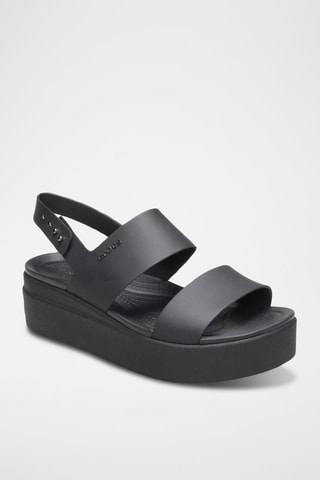 Sandales plateformes Brooklyn - Noir