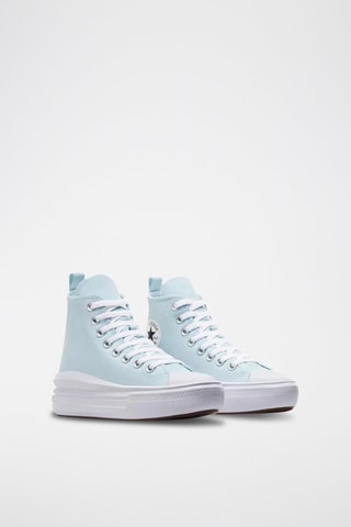 Sneakers montantes plateformes Chuck Taylor All Star Move Jr - Bleu