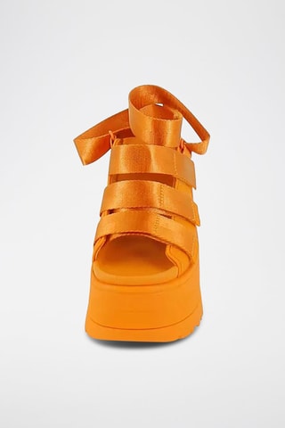 Sandales plateformes Goldenrise - Orange
