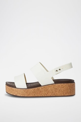 Sandales plateformes Brooklyn - Blanc