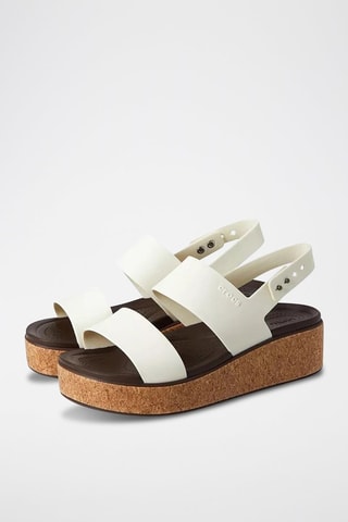 Sandales plateformes Brooklyn - Blanc