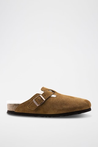Sabots en nubuck - Marron
