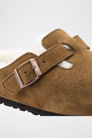 Sabots en nubuck - Marron