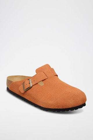 Sabots en nubuck - Orange