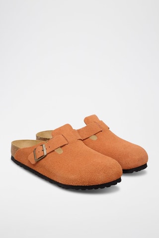 Sabots en nubuck - Orange