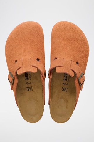 Sabots en nubuck - Orange