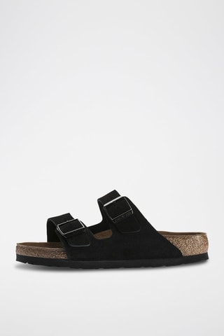 Mules en nubuck Arizona - Noir