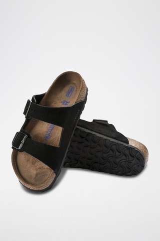 Mules en nubuck Arizona - Noir