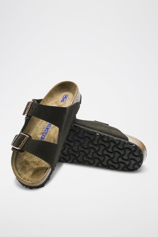 Mules en nubuck Arizona - Noir