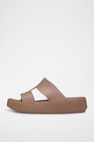 Mules plateformes Getaway - Marron