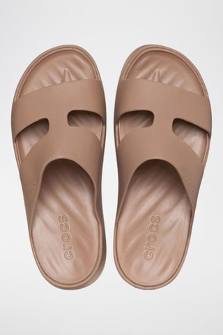 Mules plateformes Getaway - Marron