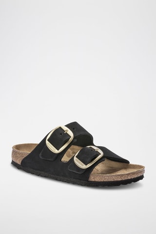 Mules en nubuck Arizona - Noir - Birkenstock