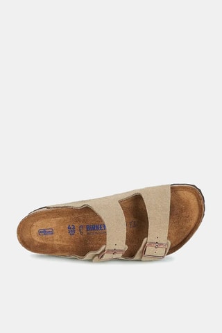 Mules en cuir Arizona - Gris