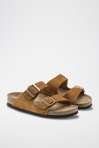 Mules en nubuck Arizona - Marron