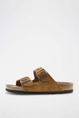 Mules en nubuck Arizona - Marron