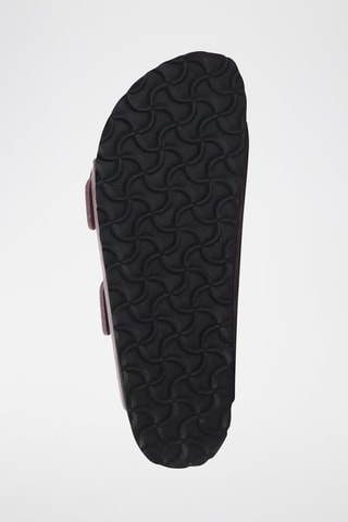 Mules en cuir Arizona Big Buckle - Violet
