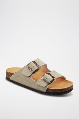 Mules en nubuck Joséphine - Beige - Scholl