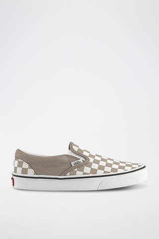 Slip-on Classic - Taupe et blanc - Vans