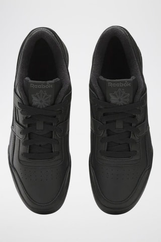 Baskets en cuir Workout Plus - Noir - Reebok