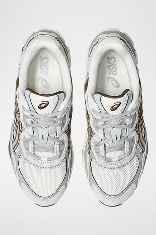 Baskets de running en nubuck Gel Nyc - Marron et gris clair - Asics