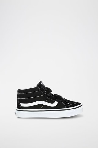 Baskets en cuir Sk8 Mid Reissue V - Noir - Vans