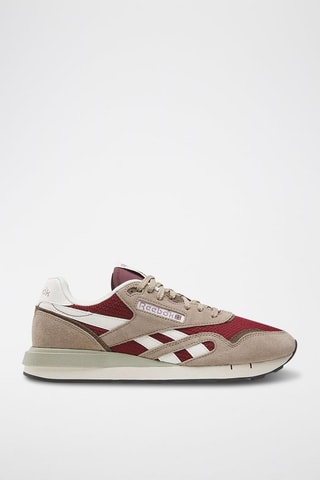 Baskets en nubuck Classic - Gris et blanc - Reebok