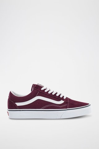 Baskets en nubuck UA Old Skool - Rouge - Vans