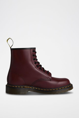 Bottines en cuir Cherry Red Smooth - Bordeaux