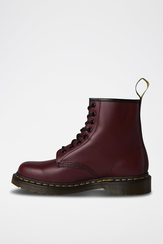 Bottines en cuir Cherry Red Smooth - Bordeaux
