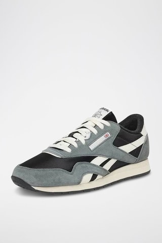 Baskets en nubuck - Noir et gris foncé - Reebok