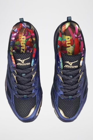 Baskets MXR - Noir et bleu cobalt