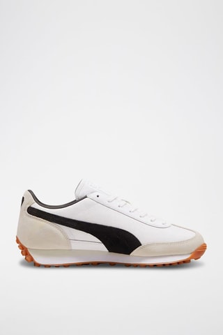 Baskets en cuir Easy Rider Mix - Blanc