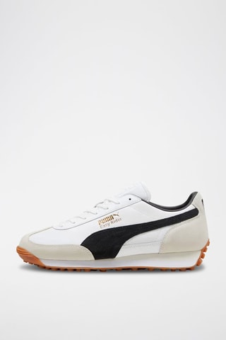 Baskets en cuir Easy Rider Mix - Blanc