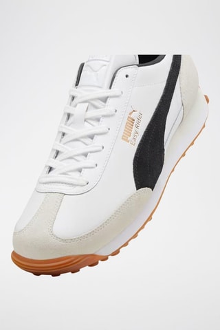 Baskets en cuir Easy Rider Mix - Blanc