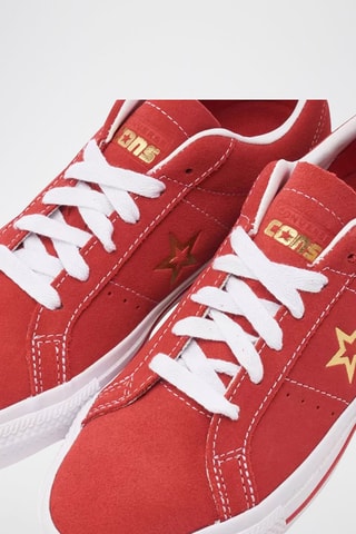 Sneakers en nubuck One Star OX Pro - Rouge