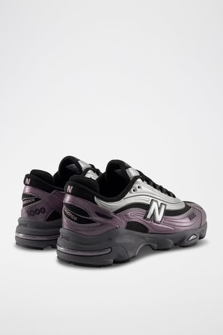 Baskets 1000 - Noir et violet